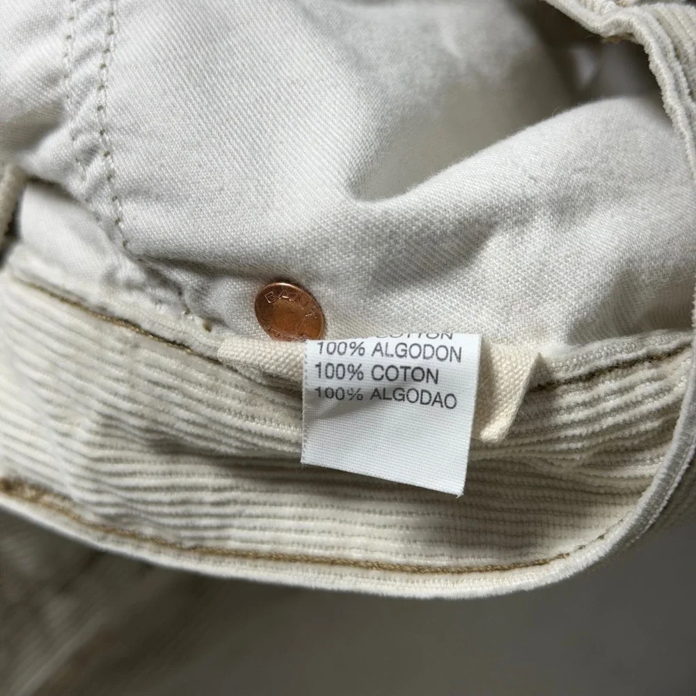Gant By Michael Bastian Men Cargo Pants‎ Corduroy Sz 34 Utility Workwear Trouser